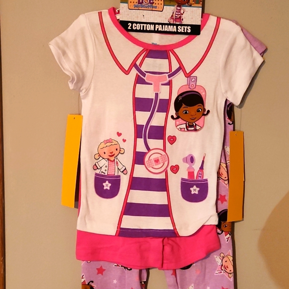 COPY - DISNEY JUNIOR NEW GIRLS DORA 4PC MIX AND MATCH PAJAMAS SIZE 4T